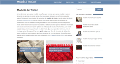 Desktop Screenshot of modeletricot.com